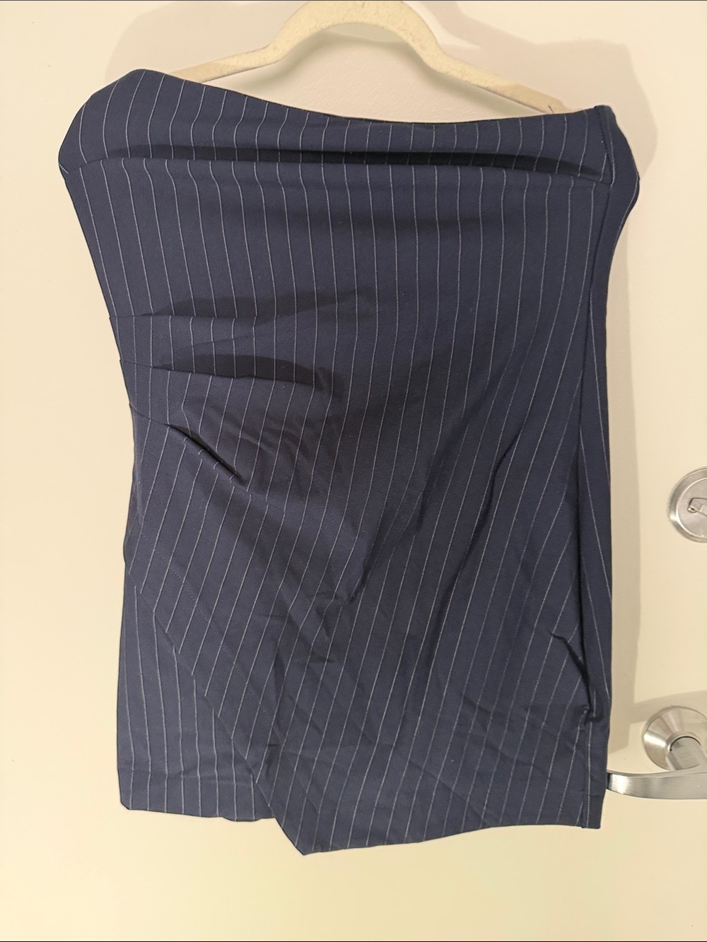 wild fable Navy Pinstripe Mini Dress